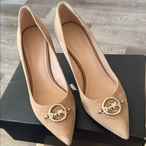 Coach Audrey 90 Suede Pump